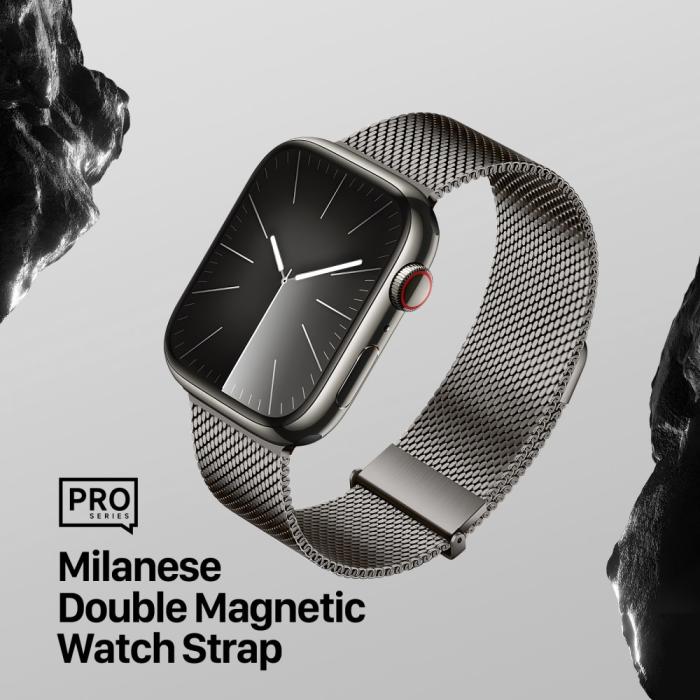 Bild 2, DUX DUCIS DUX DUCIS Apple Watch 42/44/45/46/49 mm Armband Milanese Pro