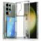  Samsung Galaxy S26 Ultra Skal Kickstand Med Kortfack Transparent