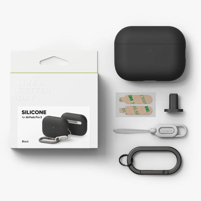 Bild 6, Ringke Ringke AirPods Pro 3 Skal Silikon Svart