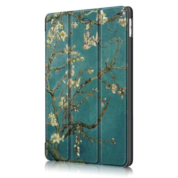 Bild 4,  iPad 10.2 2019/2020/2021 Fodral Tri-Fold Peach Blossom