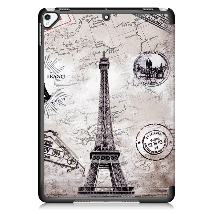 Bild 3,  iPad 10.2 2019/2020/2021 Fodral Tri-Fold Eiffeltornet