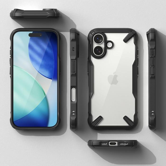 Bild 5, Ringke Ringke iPhone 17 Skal Fusion X Svart
