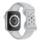 ColorPop Sportarmband Dual-Color Apple Watch 42/44/45/46/49 mm (S/M) Grå/Vit