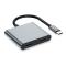 Tech-Protect Tech-Protect 4in1 USB-C Adapter USB-C / USB-A / HDMI / Space Grey
