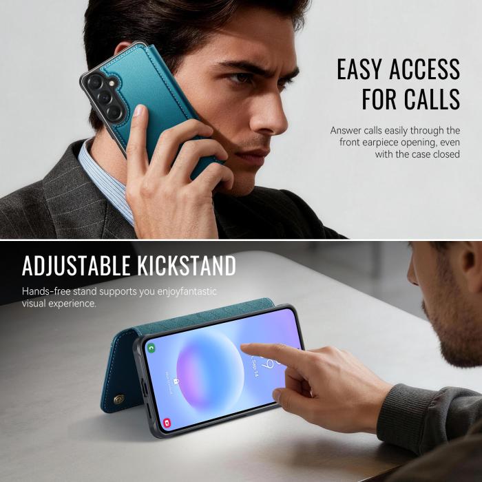 Bild 4, CASEME CASEME Samsung Galaxy A57 5G Skal RFID Plånbok Blå