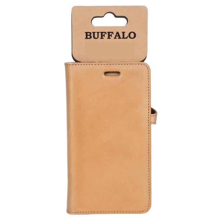 Bild 2, Buffalo Buffalo iPhone 11 Pro Max Fodral 2in1 Äkta Läder Congac