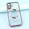  iPhone 17 Skal MagSafe Electroplated TPU Rosa