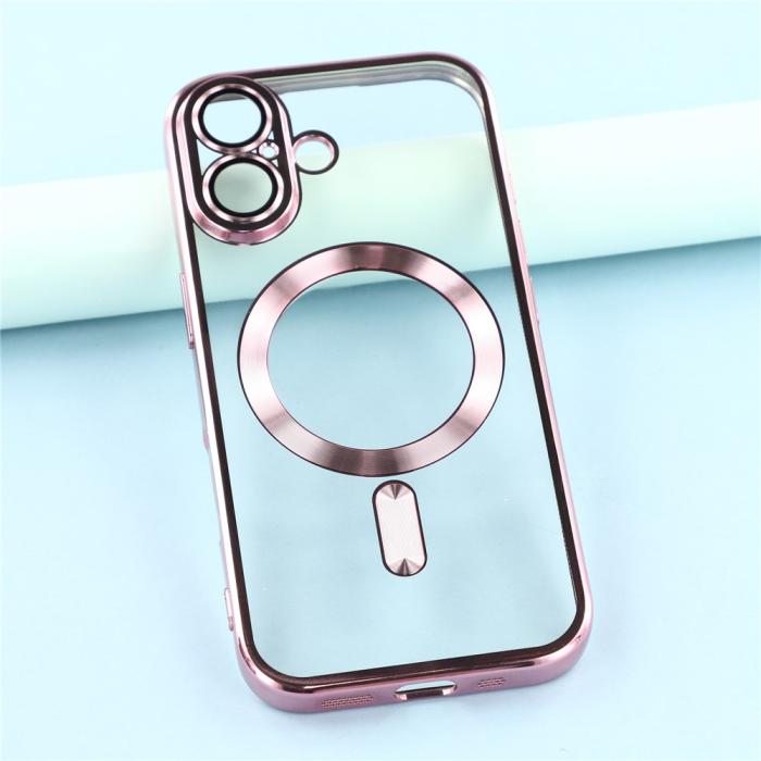 Bild 6,  iPhone 17 Skal MagSafe Electroplated TPU Rosa