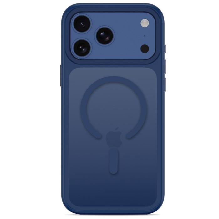 Bild 4, Tech-Protect Tech-Protect iPhone 18 Pro/17 Pro Skal MagSafe MagMat CC Blå