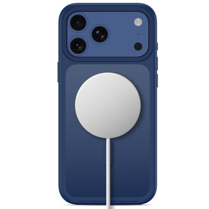 Bild 5, Tech-Protect Tech-Protect iPhone 18 Pro/17 Pro Skal MagSafe MagMat CC Blå