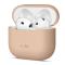 Tech-Protect Tech-Protect AirPods 4 Skal Silikon Cafe Latte