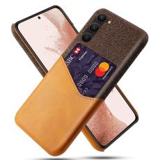 KSQ KSQ Samsung Galaxy S23 Plus Skal Med Kortfack Brun