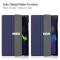  Samsung Galaxy Tab A8 10.5 (2021) Fodral Tri-Fold Shockproof Mörk Blå
