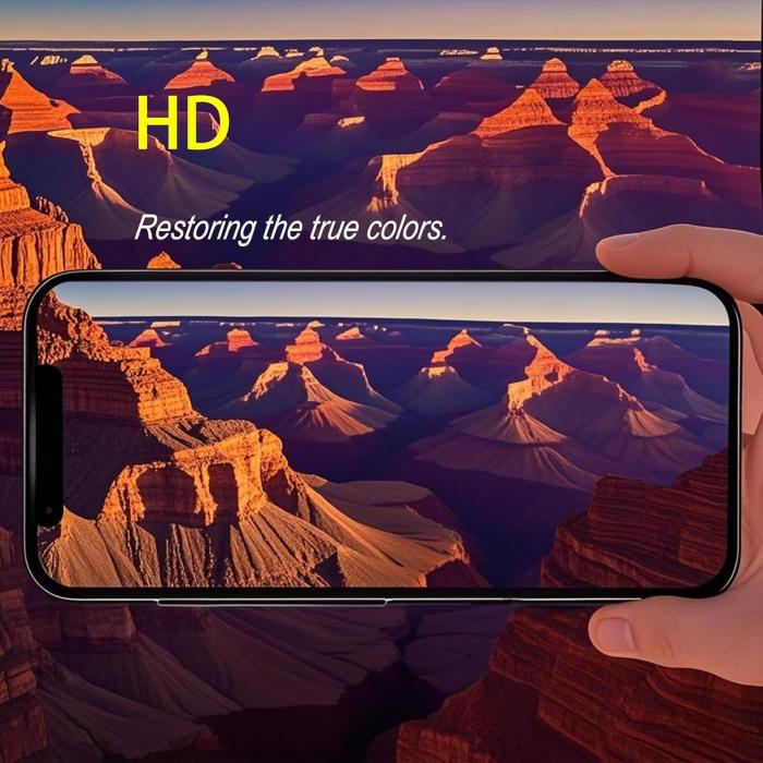 Bild 5,  Motorola Moto G15 Power Skärmskydd Heltäckande Privacy