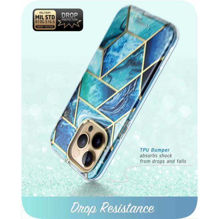 Bild 4, Supcase Supcase iPhone 14 Pro Max Skal Cosmo Ocean Blue