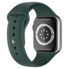 ColorPop Apple Watch 38/40/41/42 mm Silikon Armband (S/M) M&ouml;rk Gr&ouml;n
