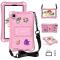  Galaxy Tab A11 / A9 / A7 Lite / A 8.0 Skal EVA Kickstand Rosa
