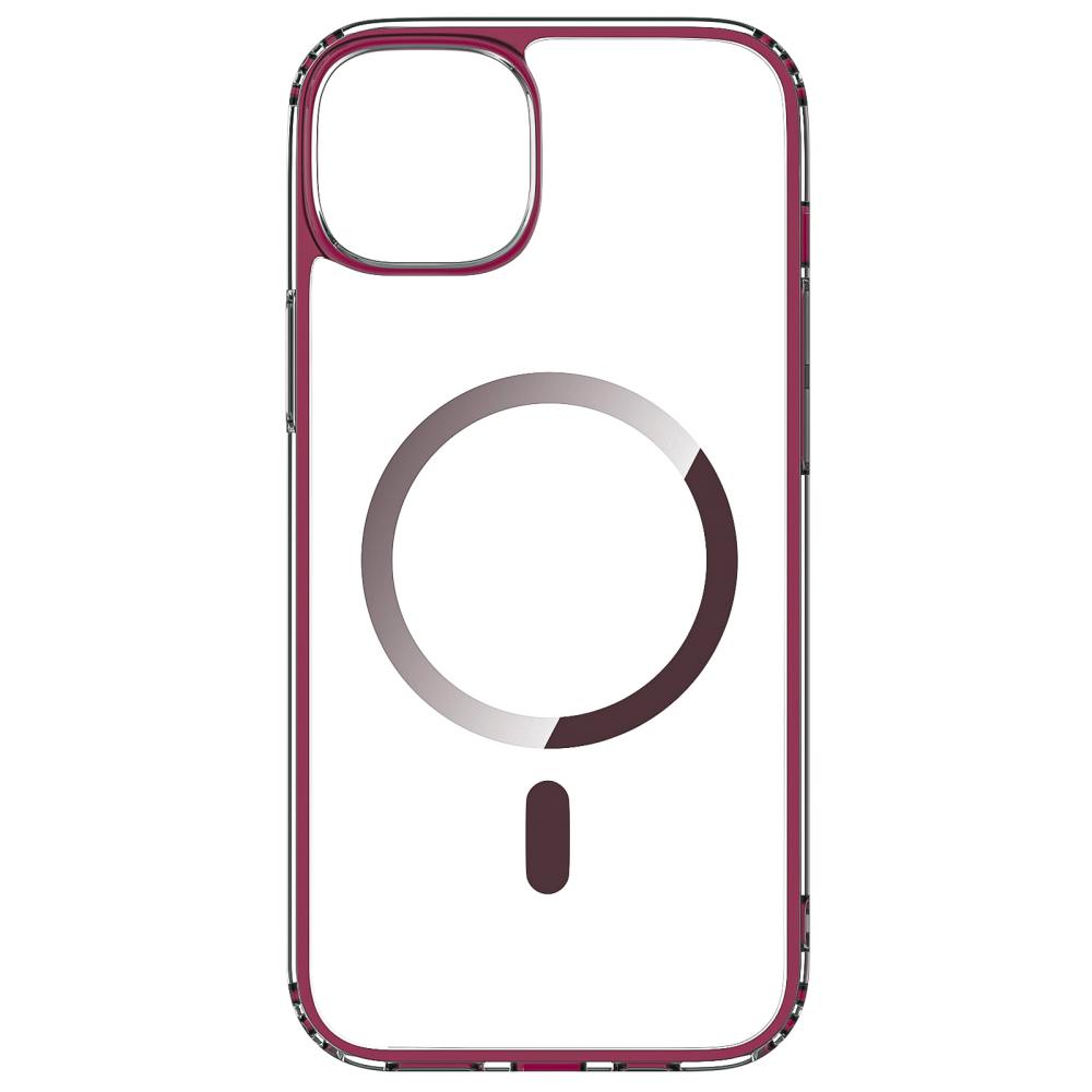ColorPop ColorPop iPhone 15 Skal CH MagSafe Transparent/Röd