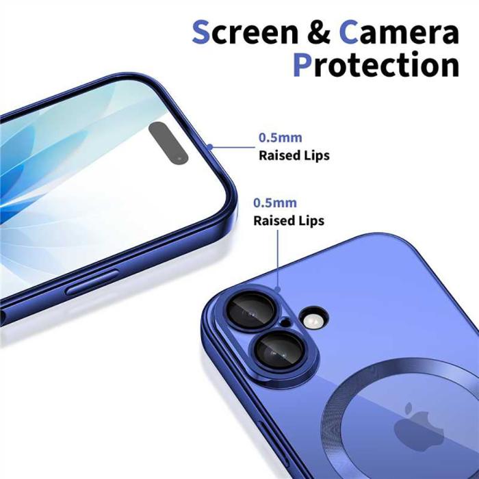 Bild 4, Tech-Protect Tech-Protect iPhone 17 Skal MagSafe MagFlex Mist Blue