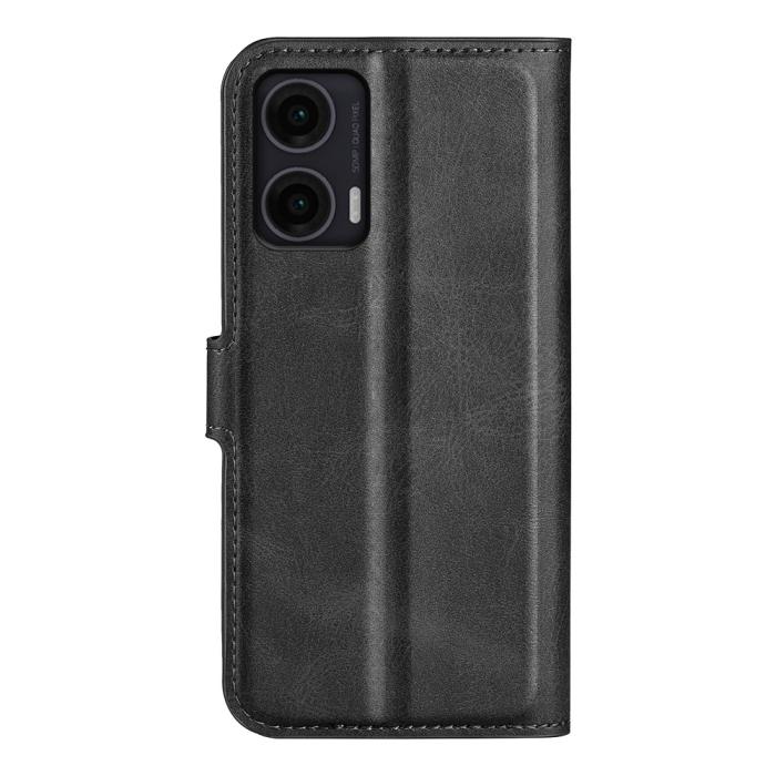 Bild 6,  Motorola Moto G35 5G Fodral Läder Svart