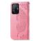  Xiaomi 11T / 11T Pro Fodral Läder Butterfly Rosa
