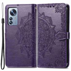  Xiaomi 12T / 12T Pro Fodral Mandala L&auml;der Lila