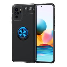  Xiaomi Redmi Note 10S - Ring Skal - Svart/Bl&aring;