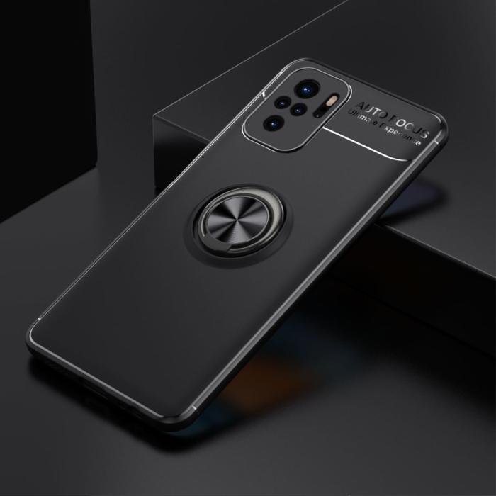 Bild 2,  Xiaomi Redmi Note 10S - Ring Skal - Svart