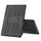  iPad 10.2 2019/2020/2021 Skal Rugged Kickstand Armor Svart