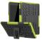  iPad 10.2 2019/2020/2021 Skal Rugged Kickstand Armor Grön
