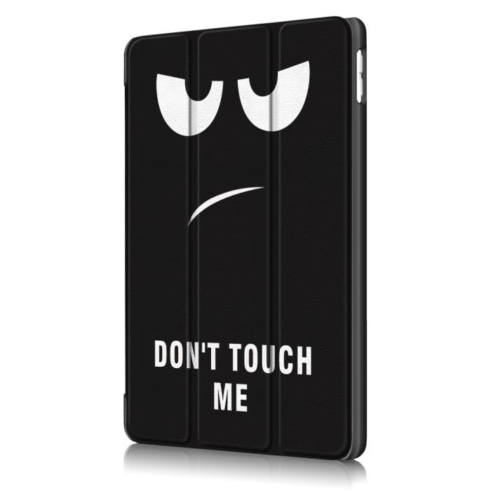Bild 4,  iPad 10.2 2019/2020/2021 Fodral Tri-Fold Dont Touch Me
