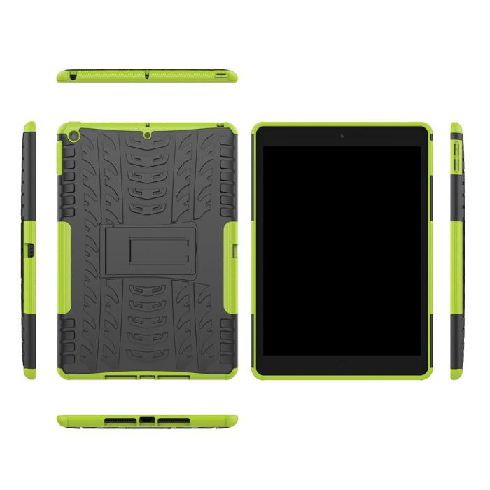 Bild 2,  iPad 10.2 2019/2020/2021 Skal Rugged Kickstand Armor Grön