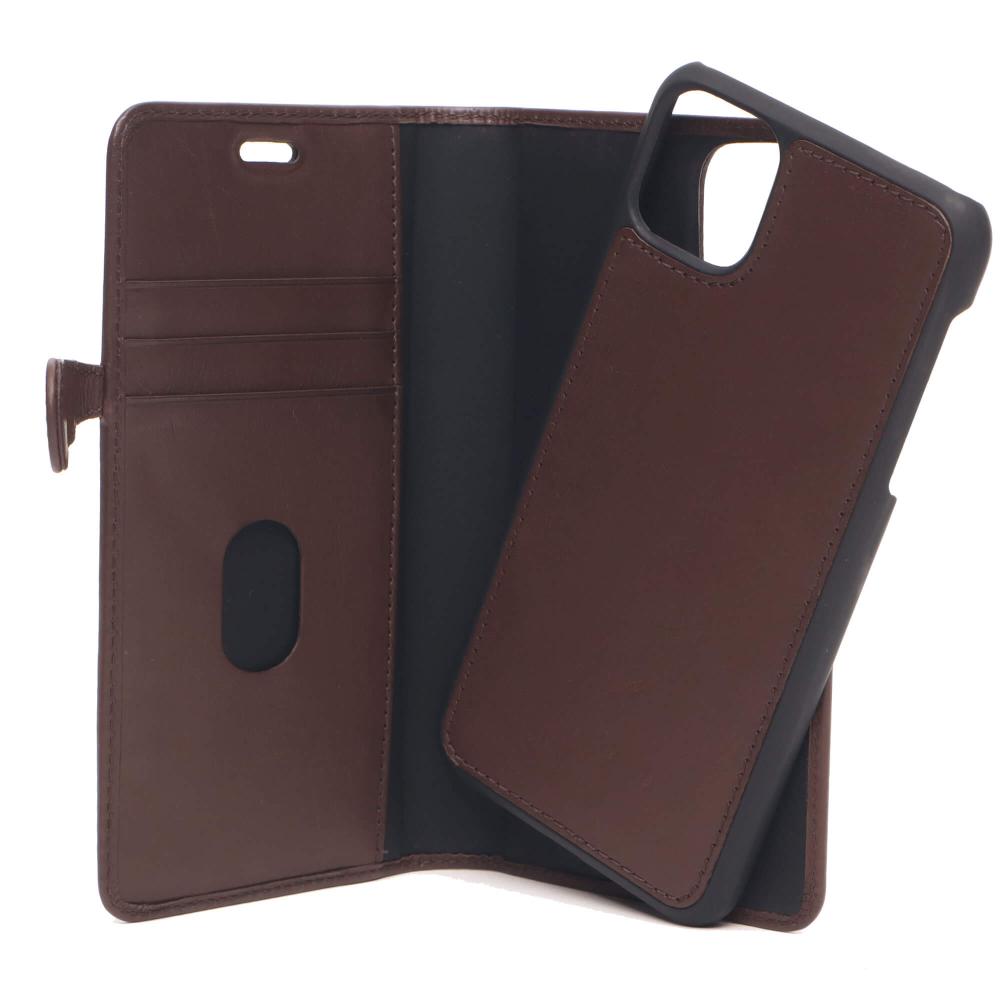 Buffalo Buffalo iPhone 11 Fodral 2in1 Äkta Läder Brun