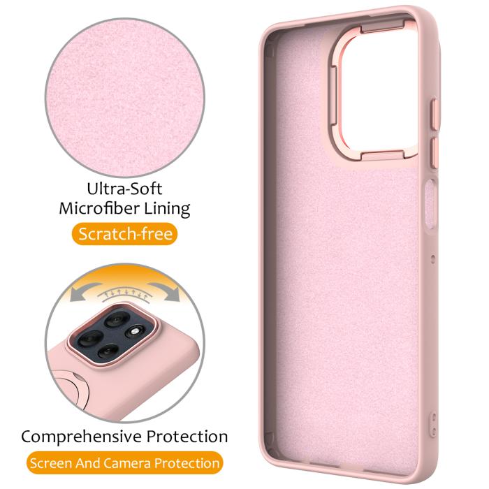 Bild 3,  Motorola Edge 60/60 Fusion Skal MagSafe Kickstand Hybrid Rosa