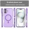  iPhone 16 Plus Skal MagSafe Slim Matt Lila