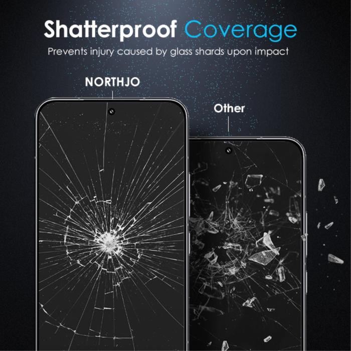 Bild 6, NORTHJO NORTHJO Xiaomi 15 Skärmskydd Härdat Glas Privacy