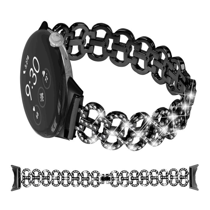Bild 3,  Google Pixel Watch / Watch 2 Kalebassformat Dekor Armband