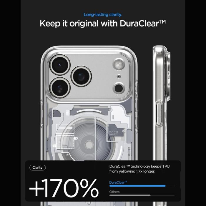 Bild 6, Spigen Spigen iPhone 18 Pro / 17 Pro Skal MagSafe Ultra Hybrid Zero