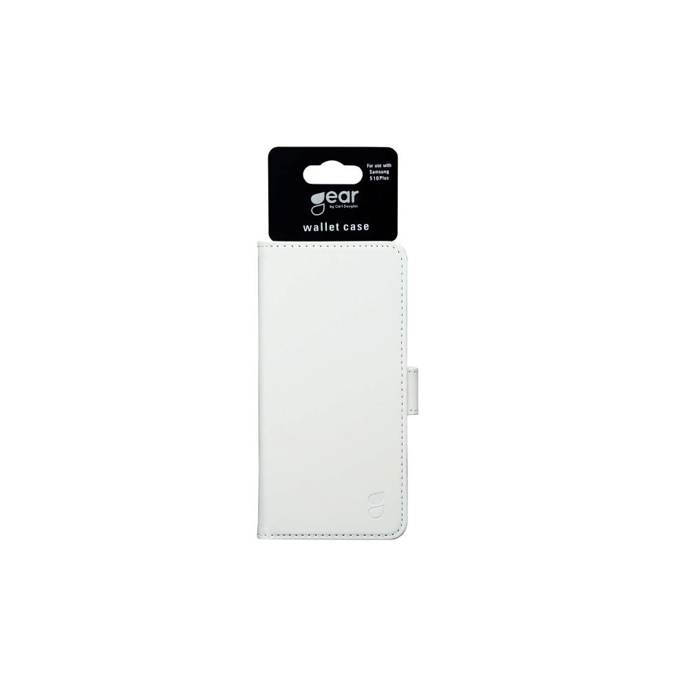 Gear GEAR Samsung Galaxy S10 Plus Fodral Läder Vit