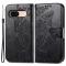  Google Pixel 8A Fodral Butterfly Svart