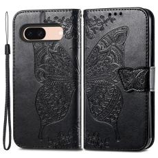  Google Pixel 8A Fodral Butterfly Svart