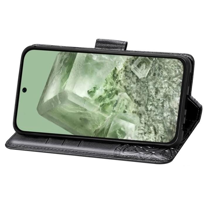 Bild 3,  Google Pixel 8A Fodral Butterfly Svart