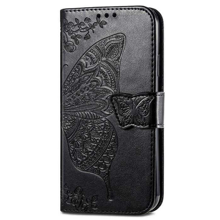 Bild 5,  Google Pixel 8A Fodral Butterfly Svart