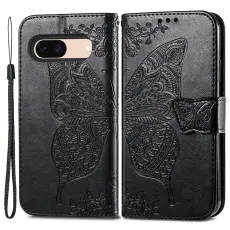  Google Pixel 8A Fodral Butterfly Svart