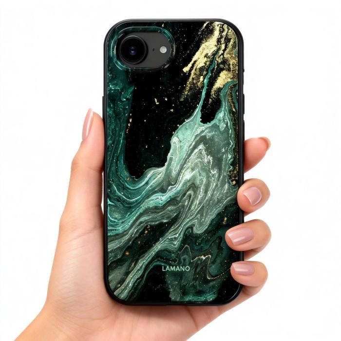 Bild 4, Tech-Protect Tech-Protect iPhone 17e / 16e Skal MagSafe Lamano Verde Aura