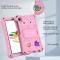  Galaxy Tab A11 / A9 / A7 Lite / A 8.0 Skal EVA Kickstand Rosa