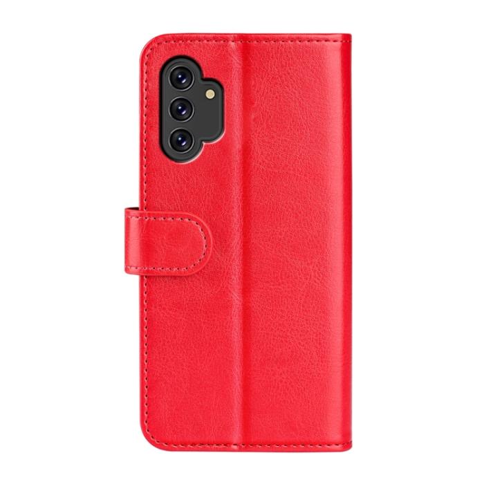 Bild 2,  Samsung Galaxy A13 4G Fodral Klassisk Struktur Röd
