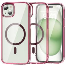 ColorPop ColorPop iPhone 15 Plus Skal CH MagSafe Transparent/R&ouml;d
