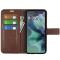 Motorola Moto G35 5G Fodral Läder Brun