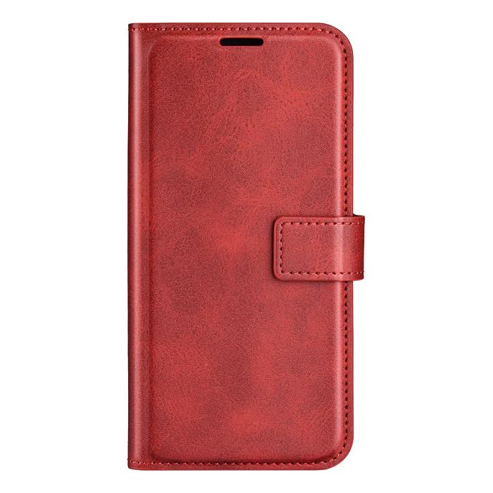 Bild 5,  Motorola Moto G35 5G Fodral Läder Röd